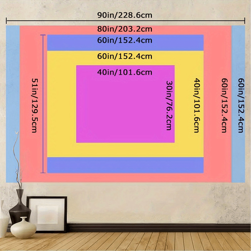 Retro Camper Van Tapestry, Out - Outdoor Adventure Background 评论和价格