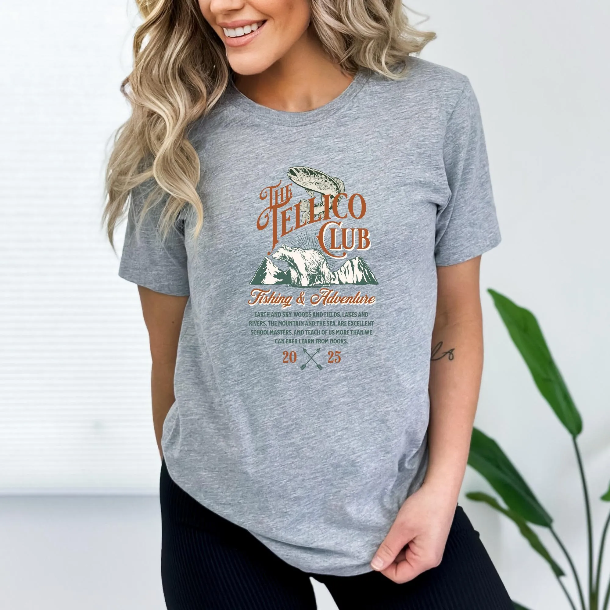 The Tellico Club T Shirt Fishi - Outdoor Adventure Club 评论和价格