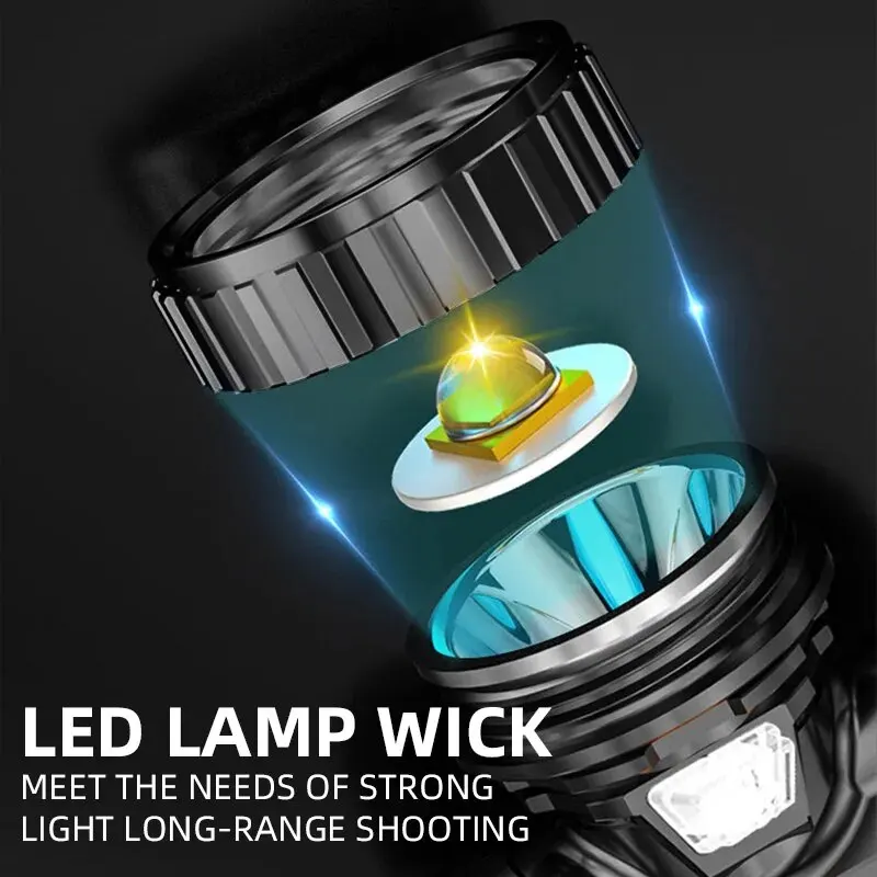 LED Strong Light Five Headed O - Headlamp Waterproof Rechargeable 评论和价格