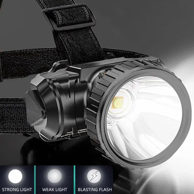LED Strong Light Five Headed O - Headlamp Waterproof Rechargeable 评论和价格
