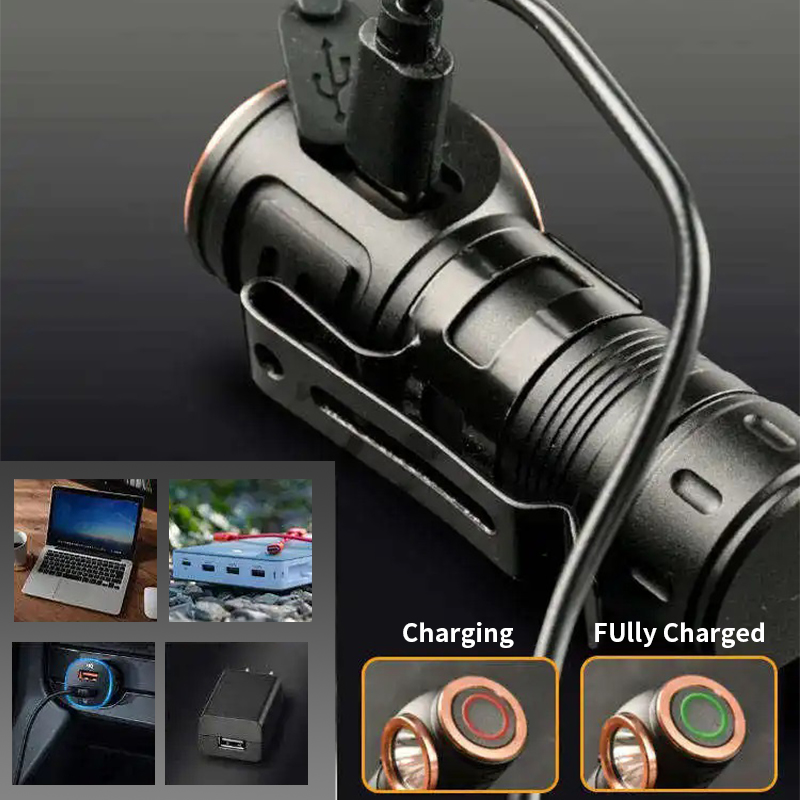 Customized USB Rechargeable Ca - Headlamp Waterproof Rechargeable 评论和价格