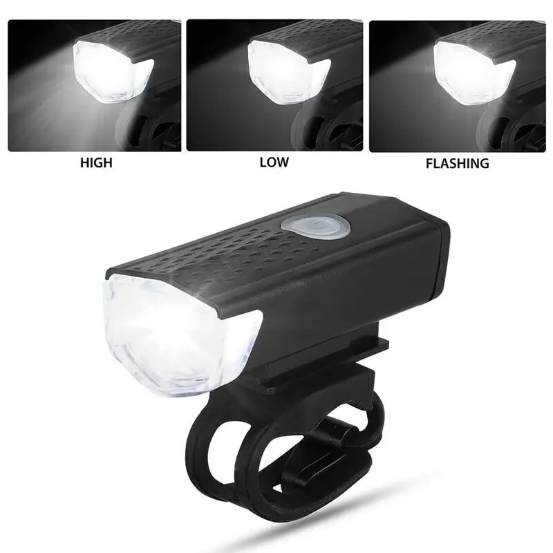 MTB Bike Front Lights USB LED  - Headlamp Waterproof Rechargeable 评论和价格