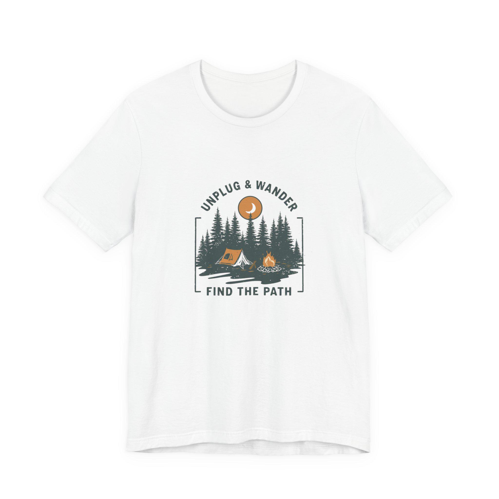 Unplug & Wander Shirt, Camping - Outdoor Adventure Club 评论和价格