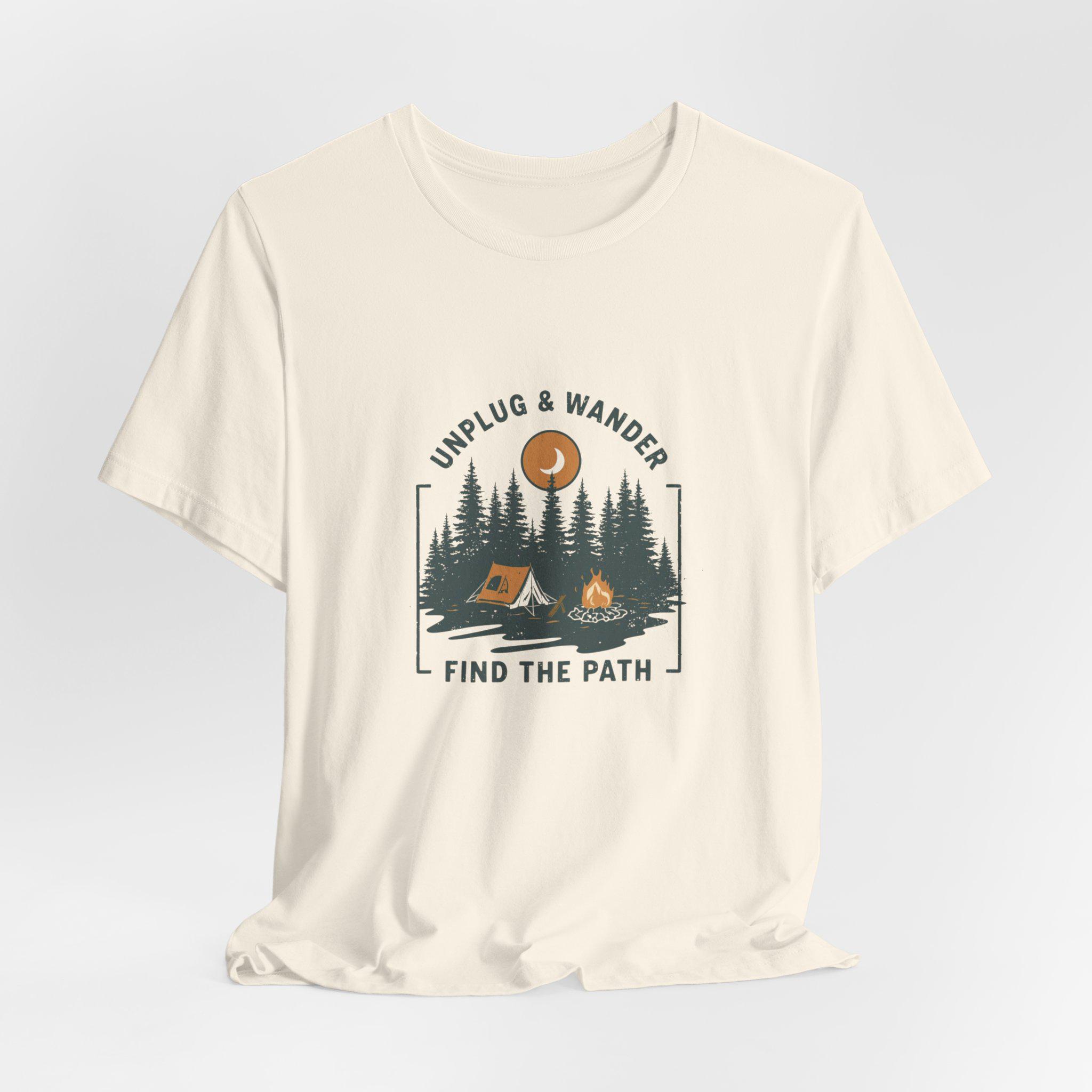 Unplug & Wander Shirt, Camping - Outdoor Adventure Club 评论和价格