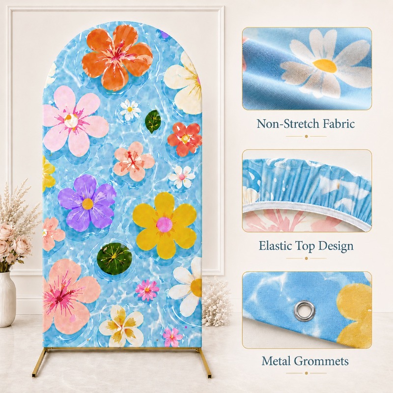 2D Flat Arch Backdrop Cover Si - Outdoor Adventure Background 评论和价格